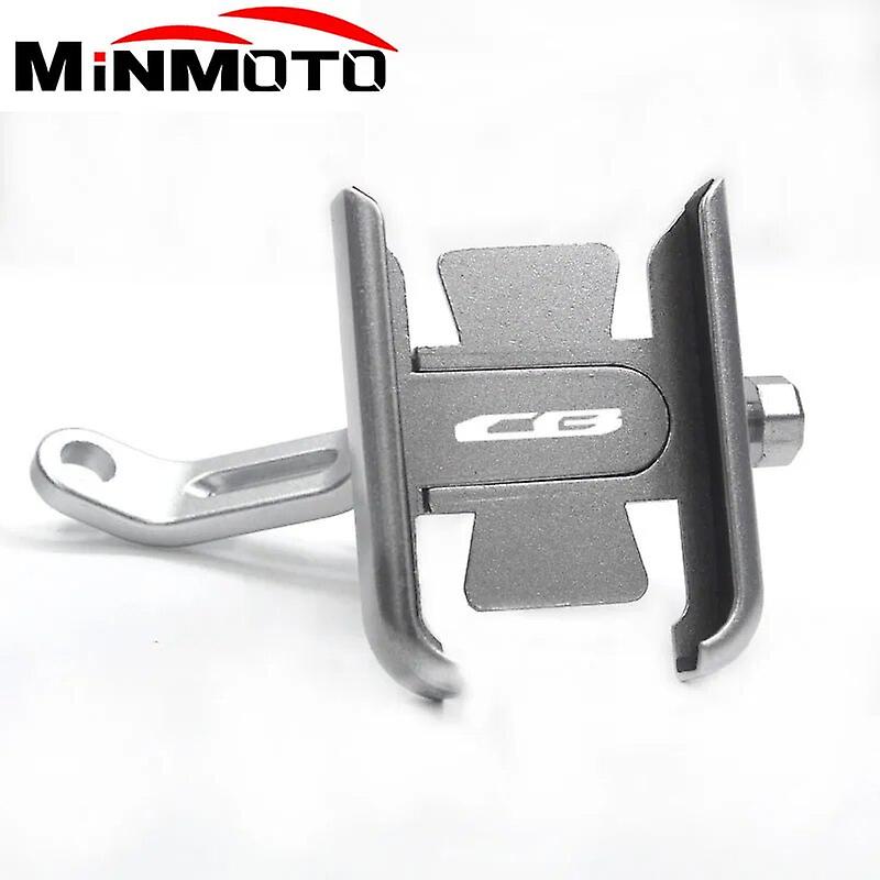 With Logo Cb For Honda Cb150r Cb300r Cb650r Cb250r Cb1000r Cb500f Cb500x Motorcycle Cnc Handlebar Mobile Phone Gps Stand Bracket
