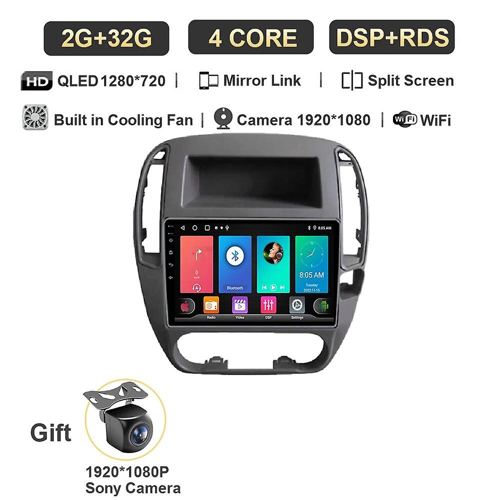 10 Inch Car Radio Android 13 For Nissan Classic Sylphy 2006 Stereo Multimedia Auto Qled Wireless Carplay Video Navigation Dsp Bt