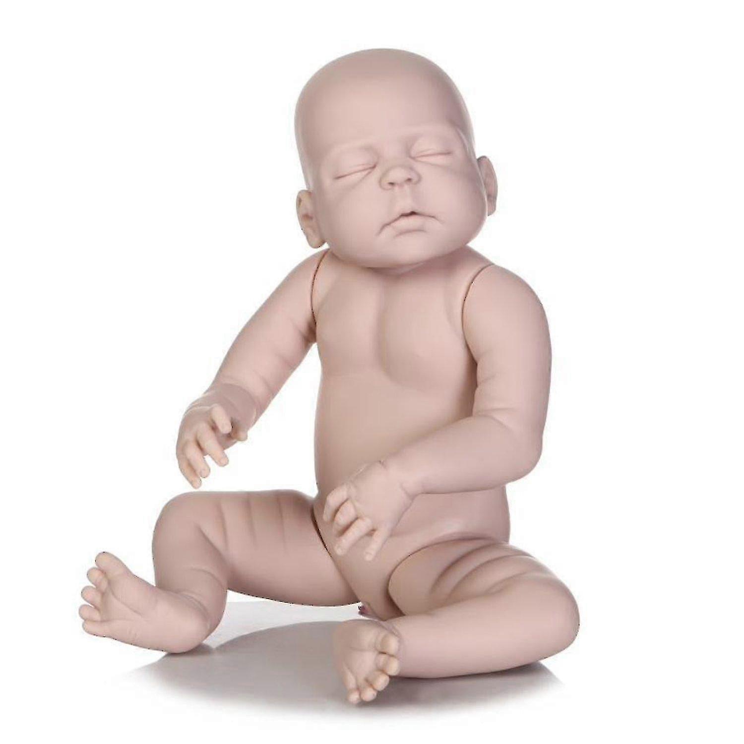 55Cm reborn docka diy manual colorless plastic mold anatomically correct
