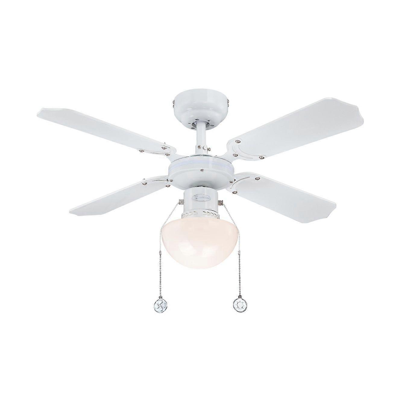 Ventilador de techo Portland Ambiance Blanco con luz