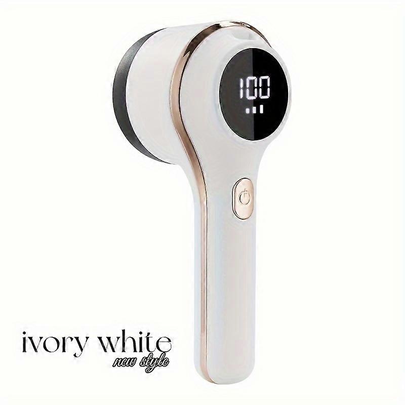 Ultra-Effective Electric Fabric Shaver - USB Rechargeable with LED Display - Powerful Lint, Fuzz & Pilling Remover - Portable Hairball Trimmer for Clo