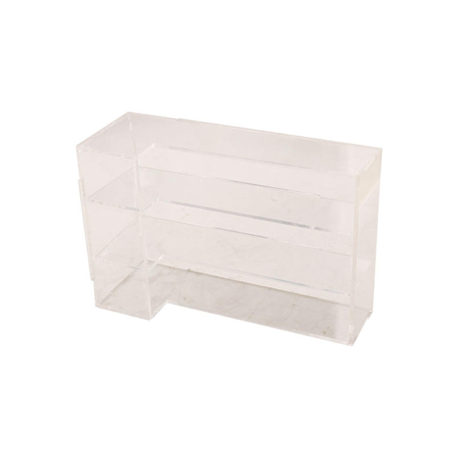 Dollhouse Cabinet  Miniature Cake Showcase Model 1:12 Mini Transparent Bakery Counter Display Cabinet Play House Toy