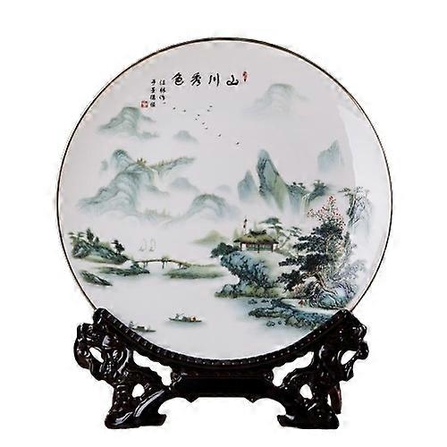 صواني زخرفية - جمال طبيعي - لوحة عرض ماونتن جولد