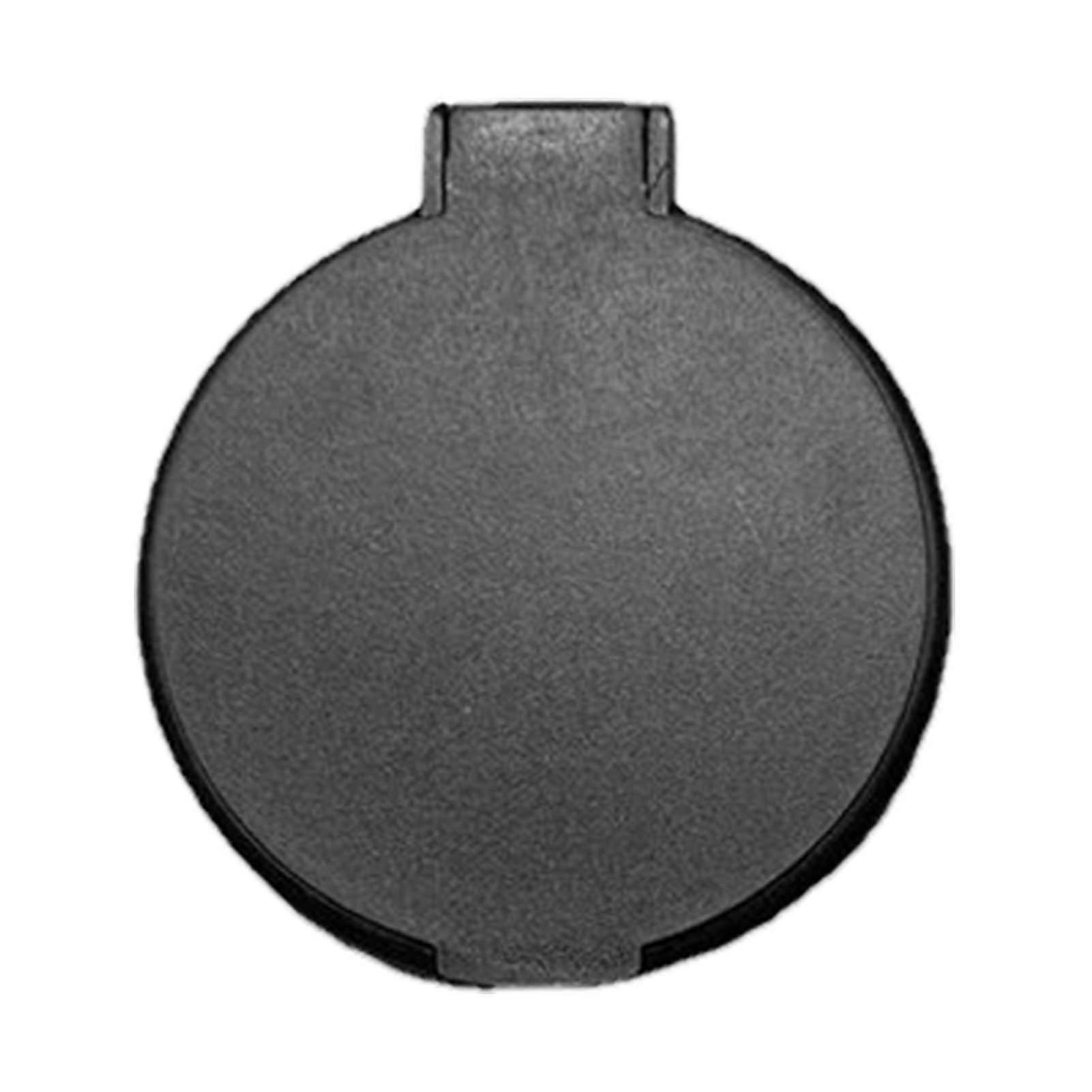 Single Sided Folding Circular Mirror Plastic Portable Compact Cosmetic Pocket Mirror Black