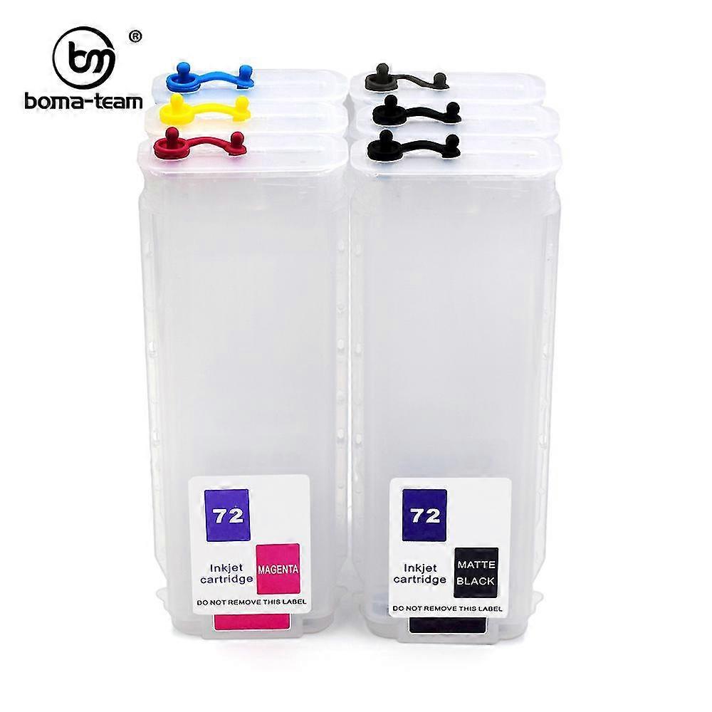 unique 280ml H72 Empty Refillable Ink Cartridges For HP Designjet T770 T790 T795 T610 T620 T1100 T1200 T1300 Plotters With ARC Chips