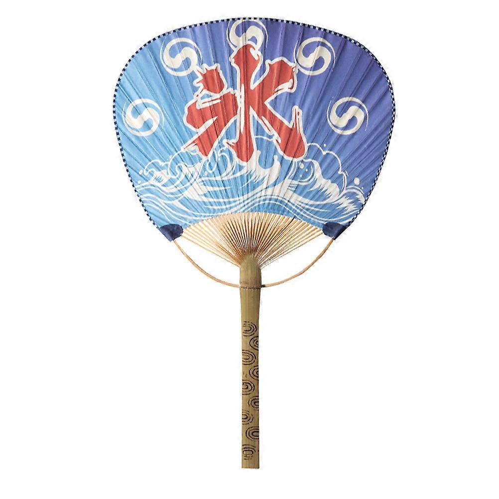 Home Dcor Handheld Paper Fan Summer Papre Fans Decorative Paper Fan Dancing Fan