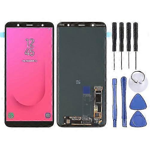 Lcd Screen And Digitizer Full Assembly Compatible with Galaxy J8 (2018), J810f/ds, J810y/ds, J810g/ds(black)