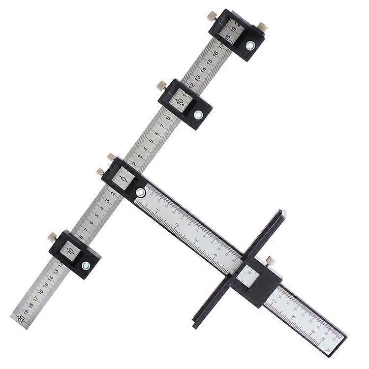 2025,Punch Locator Drill Guide, Adjustable Cabinet Hardware Jig Hole Locator Drill Guide