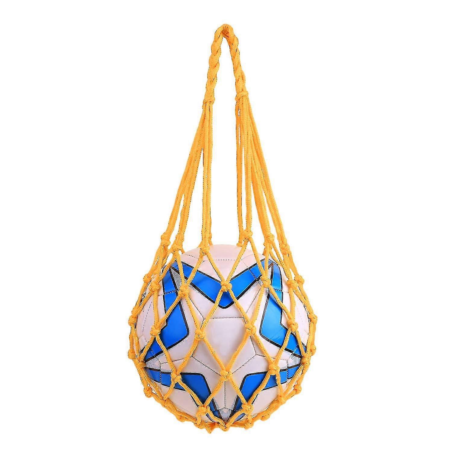 Torba na siatkę z pojedynczą piłką kieszonkowa Piłka nożna Torba do koszykówki Siatkówka Piłka nożna Siatka Torba do przenoszenia z paskiem