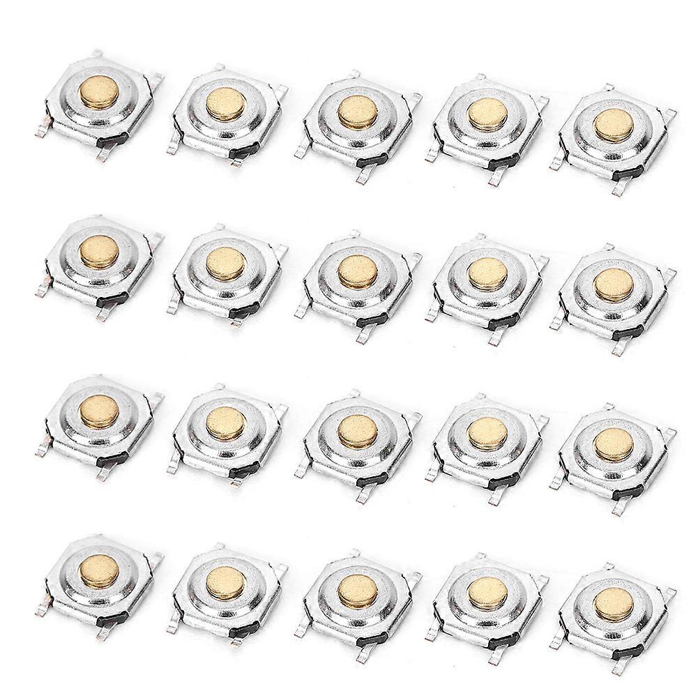300Pcs Tactile Push Button Switch Electronic Product Light Touching Patch 4 x 4 x 1.5mm