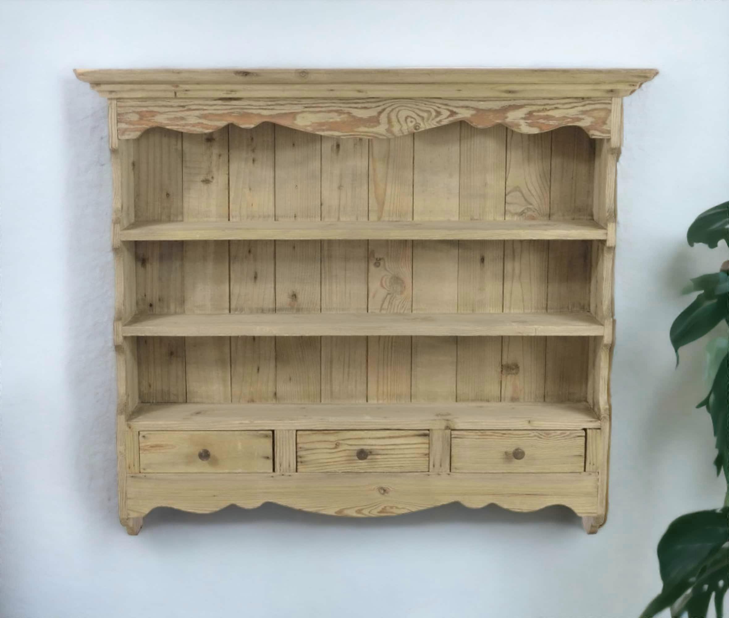 Wall Mounted Cabinet In Vintage Style