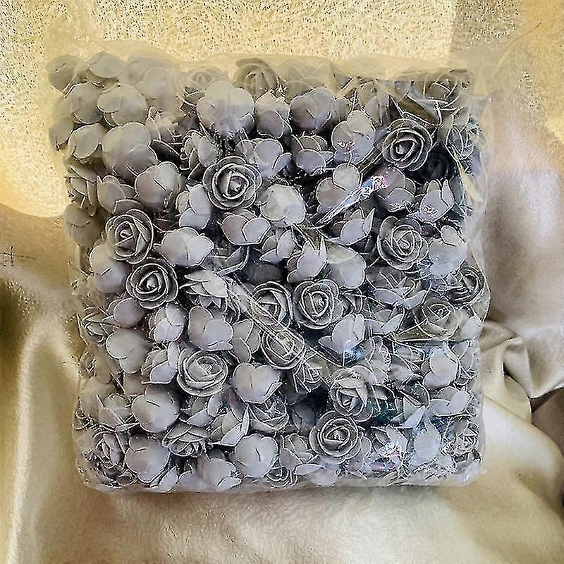 50/100/200/500pcs 3cm Foam Rose For Bear Artificial Flowers Diy Gifts