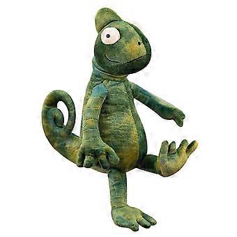 35cm Simulated Chameleon Lizard Doll Soft Plush Stuffed Toy Multipurpose Pillow