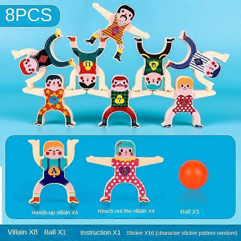 Balance Block Tetra Tower Kid Stack Attack Game Board Building Puzzle Stacking Assembly Brick Educational Toy for Children
