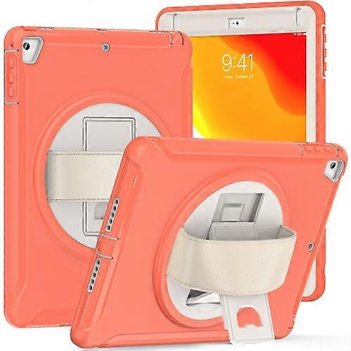 360 Degree Rotation PC + TPU Tablet Case For iPad 9.7 2018 / 2017