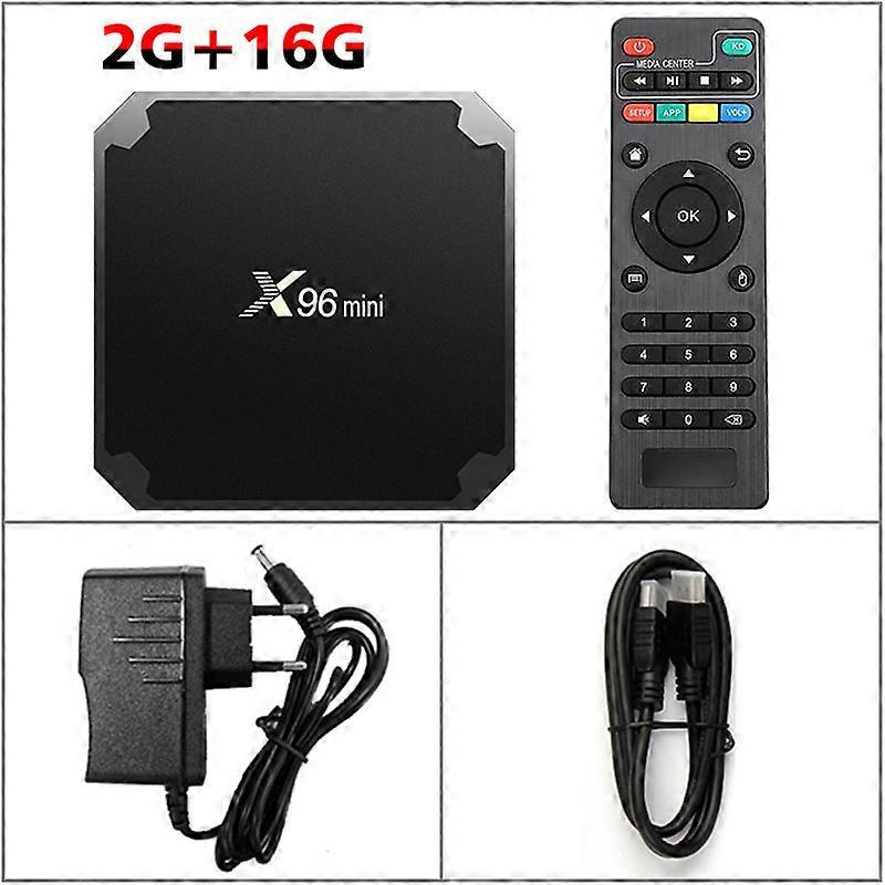 Liquidation mini Smart TV BOX Android 7.1 2GB/16GB Amlogic S905W Quad Core 4K 2.4GHz WiFi mini décodeur