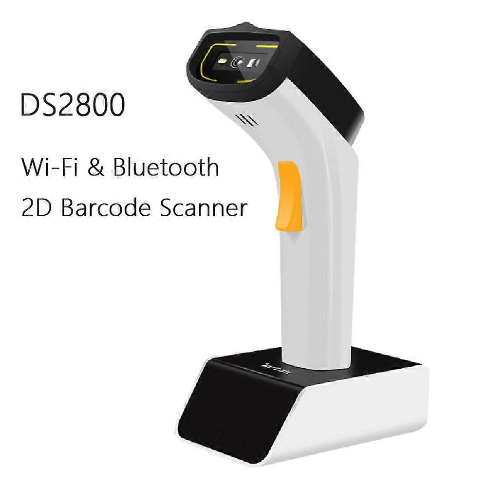 Bluetooth Wi-Fi 2D Barcode Scanner DS2800 Automatische Draadloze QR Barcode Reader scannen DataMatrix PDF417 voor POS-systeem
