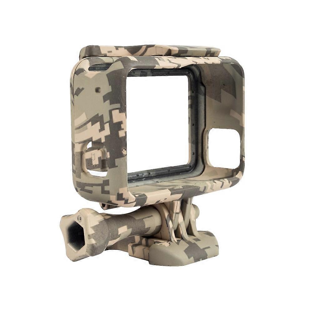 ORBMART Cool Camo Camouflage Frame Protective Housing Case Shell For Go Pro GoPro Hero 5 6 7 Sport Camera