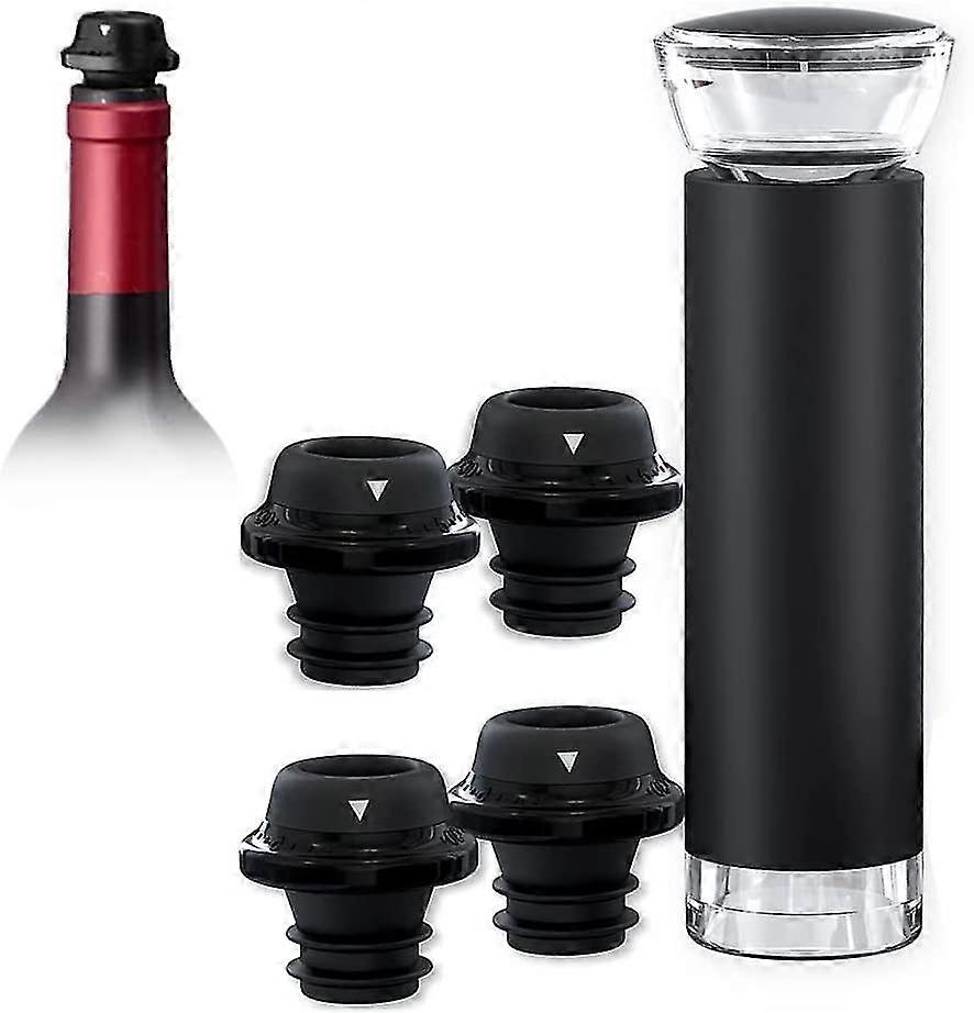Wine Bottle Stopper Vacuum Pump Wine Saver Preserver