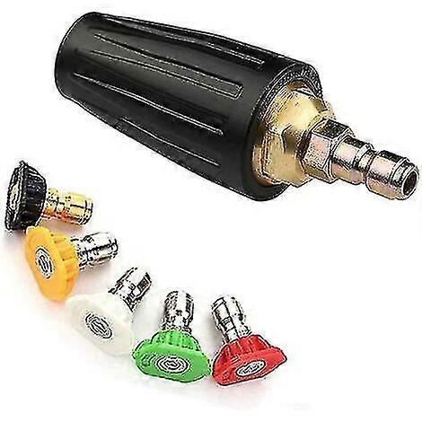 Rotary Turbo Nozzle, 3000PSI 035 Rotary Turbo Nozzle for Pressure Washer 1/4