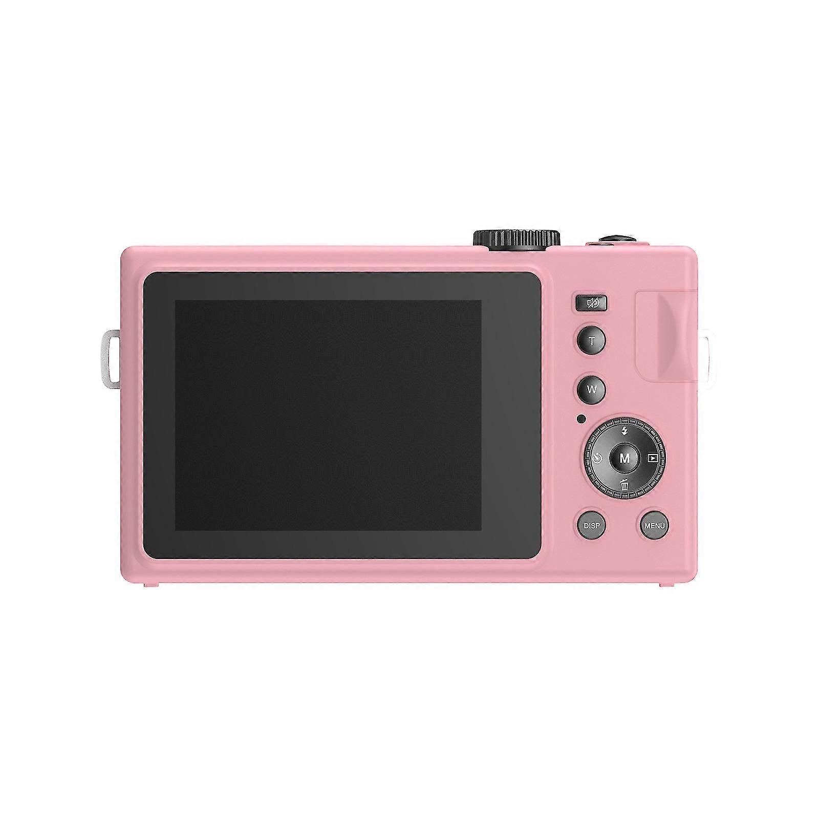 Digitale Camera, 1080p Mini Kid Camera Vlogging Camera Video Camera LCD-scherm 16x Digitale Zoom 24mp Oplaadbare Point And Shoot Camera voor Kinderen Tieners