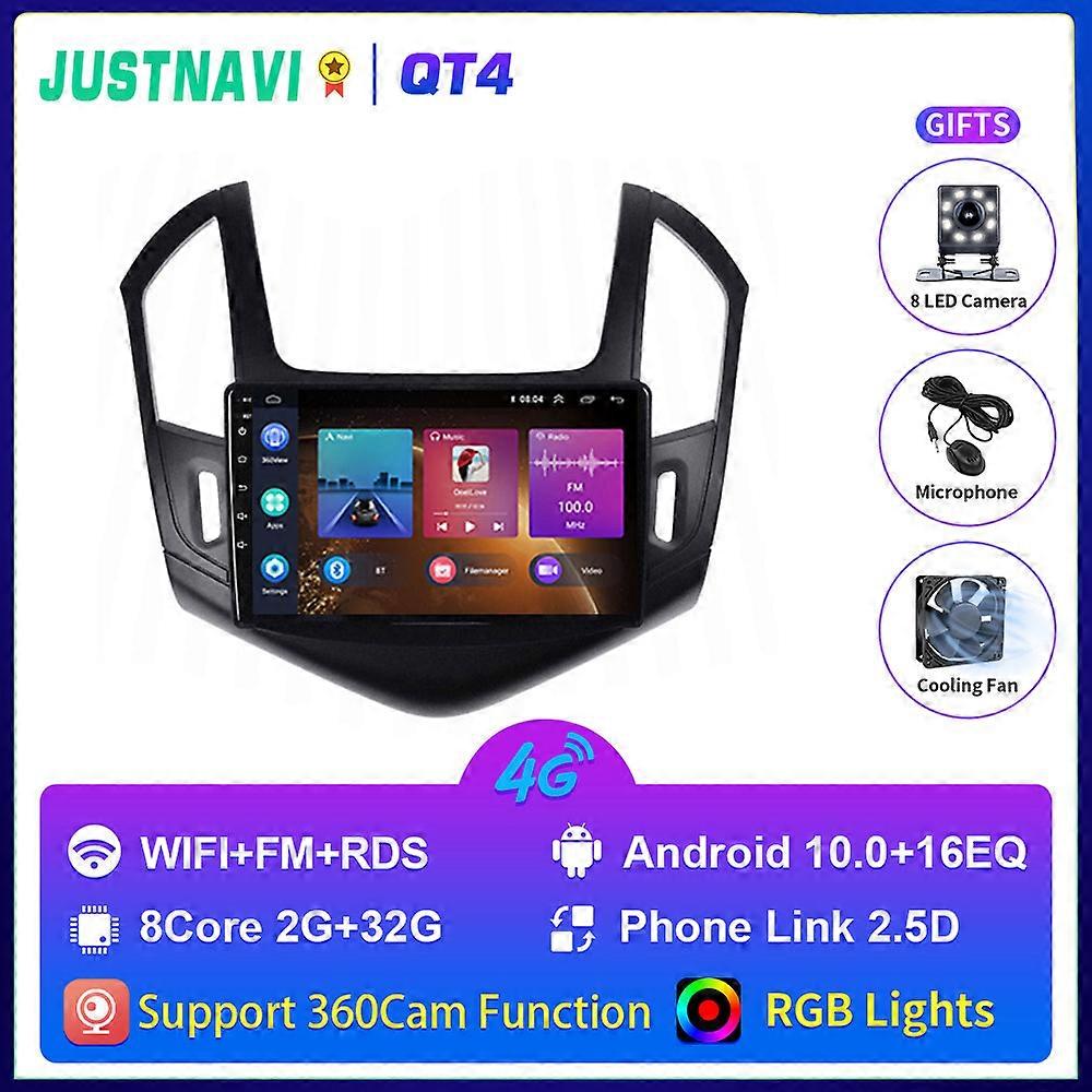 シボレークルーズJ300 J308 2012 - 2015カーラジオAndroid 10.0ビデオプレーヤーGPSセレロCarplay 8G 128Gいいえ2ディン
