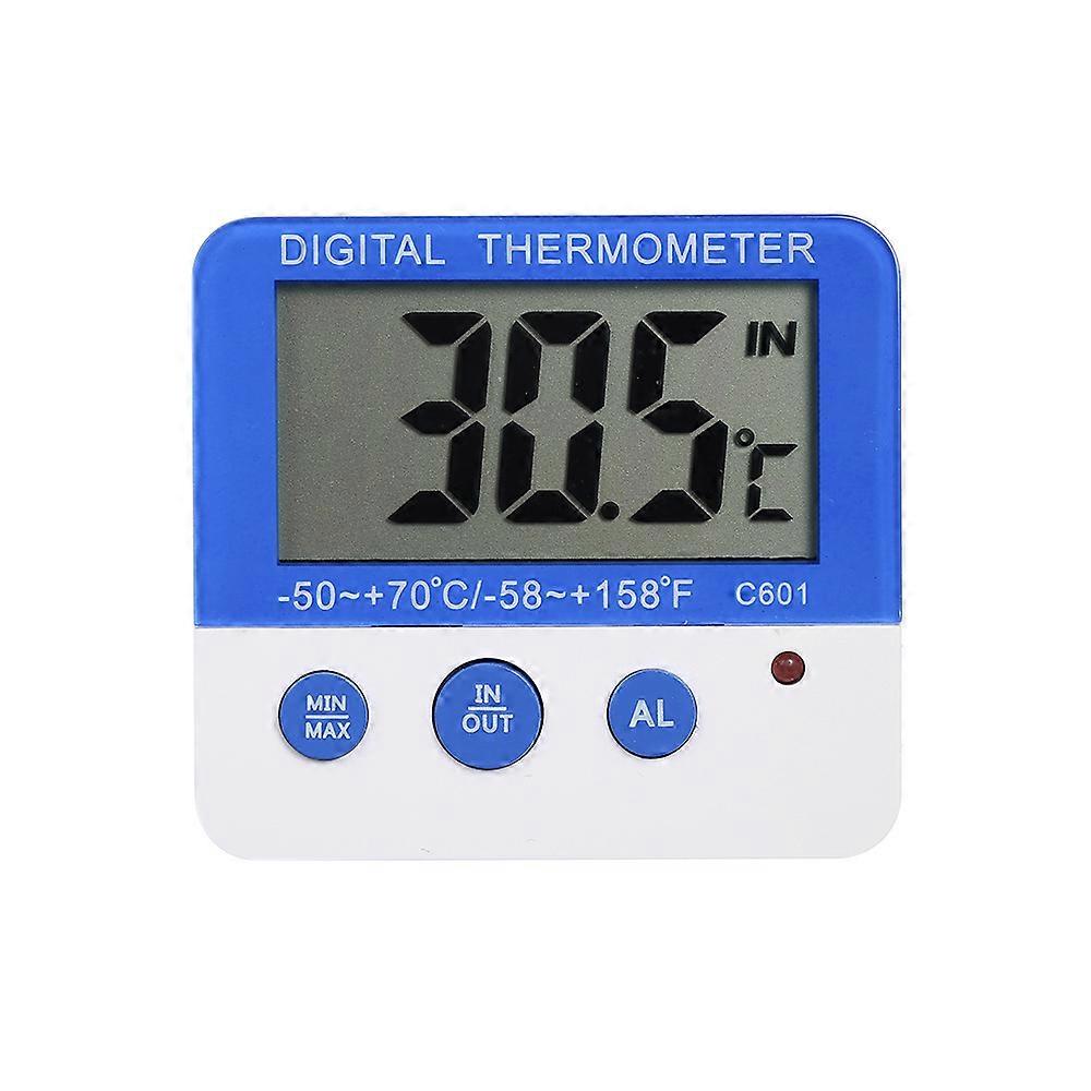 Year End Mini Indoor LCD ABS Alarm Thermometer