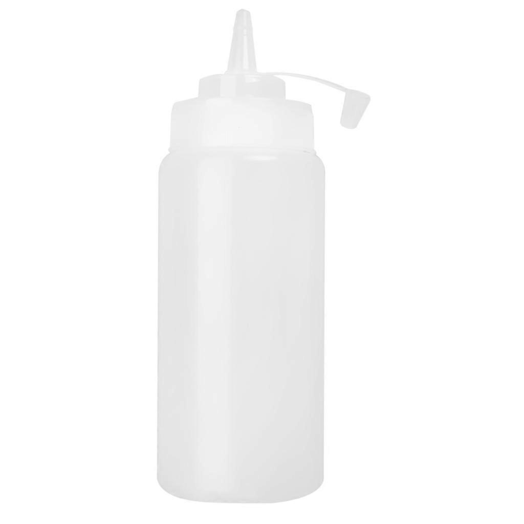 Medium Size Plastic Sauce Squeeze Bottle Dispenser - 16oz