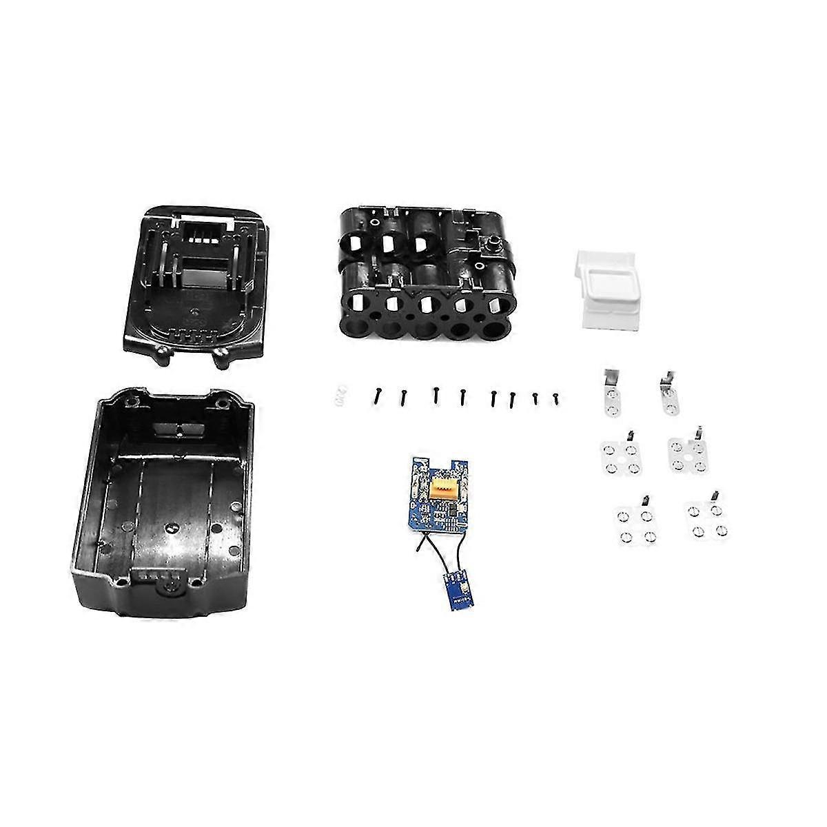 Protective Board+plastic Case For 18v Bl1850 Bl1830 Bl1860 Battery Case