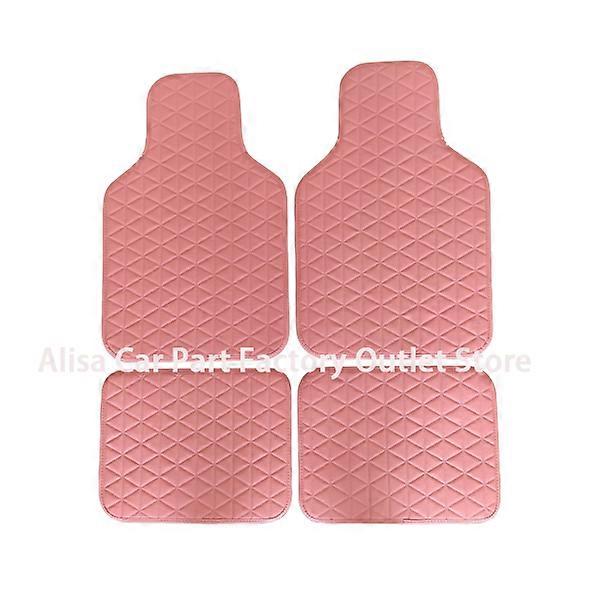 4Pcs Universal Car Floor Mats Carpet Mat Waterproof Anti-dirty Floor Mats for GREAT WALL M1 M2 M4 Hover H3 X200 Hover H6