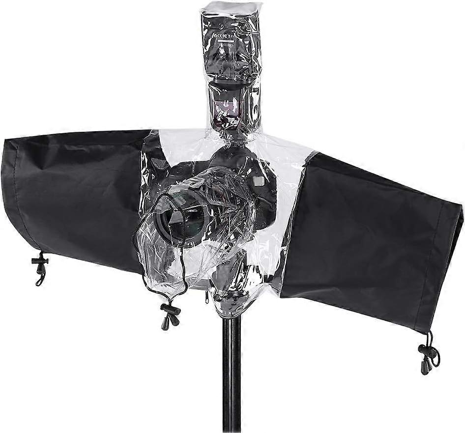 Rain Cover, Universal Waterproof Rain Cover, Rain Cover Lens Protector, Suitable for DSLR Cameras