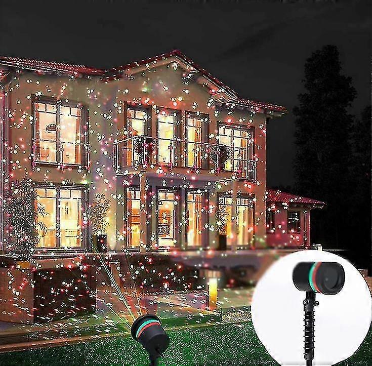 Multicolour Party Lights Rotating Colorful Projector Moving Points Landscape Lights