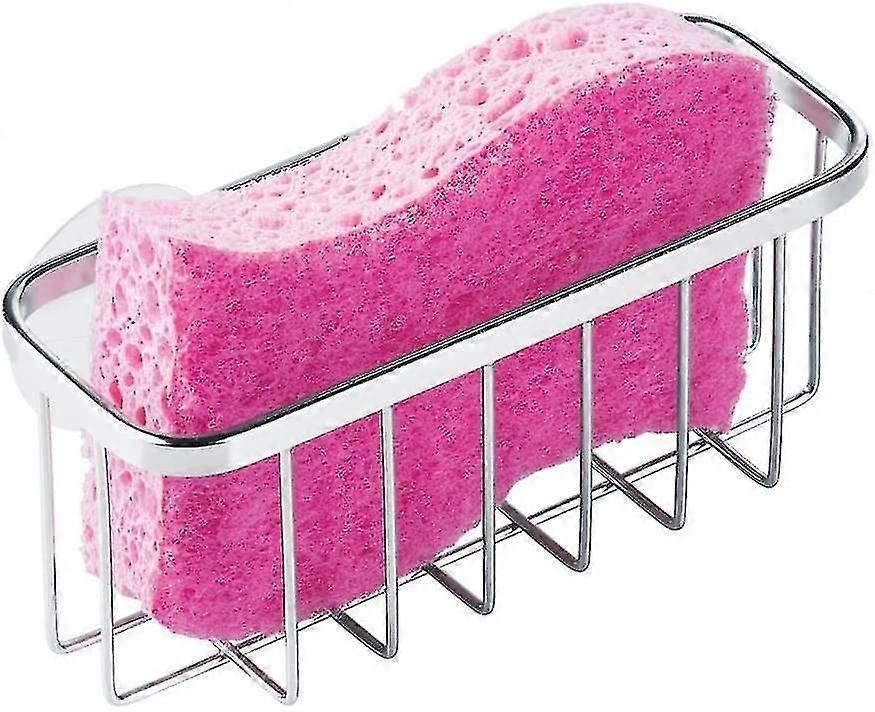 Kitchen sink sponge bracket stainless steel sink organizer