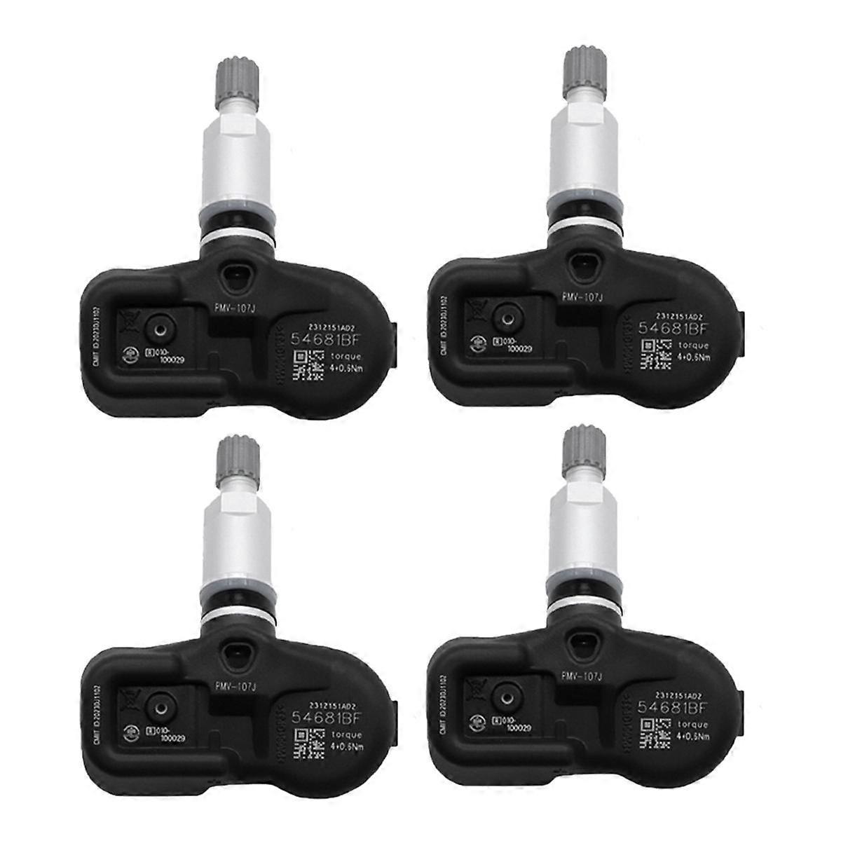 4 st. TPMS-sensor för däcktrycksövervakning 42607-33021 för 4Runner GS350 ES350 däcktryckssensor