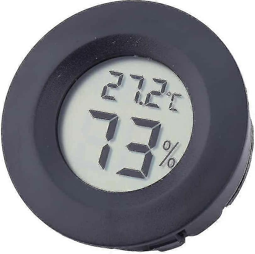 Mini-LCD-Display rund Digitales Thermometer, Hygrometer