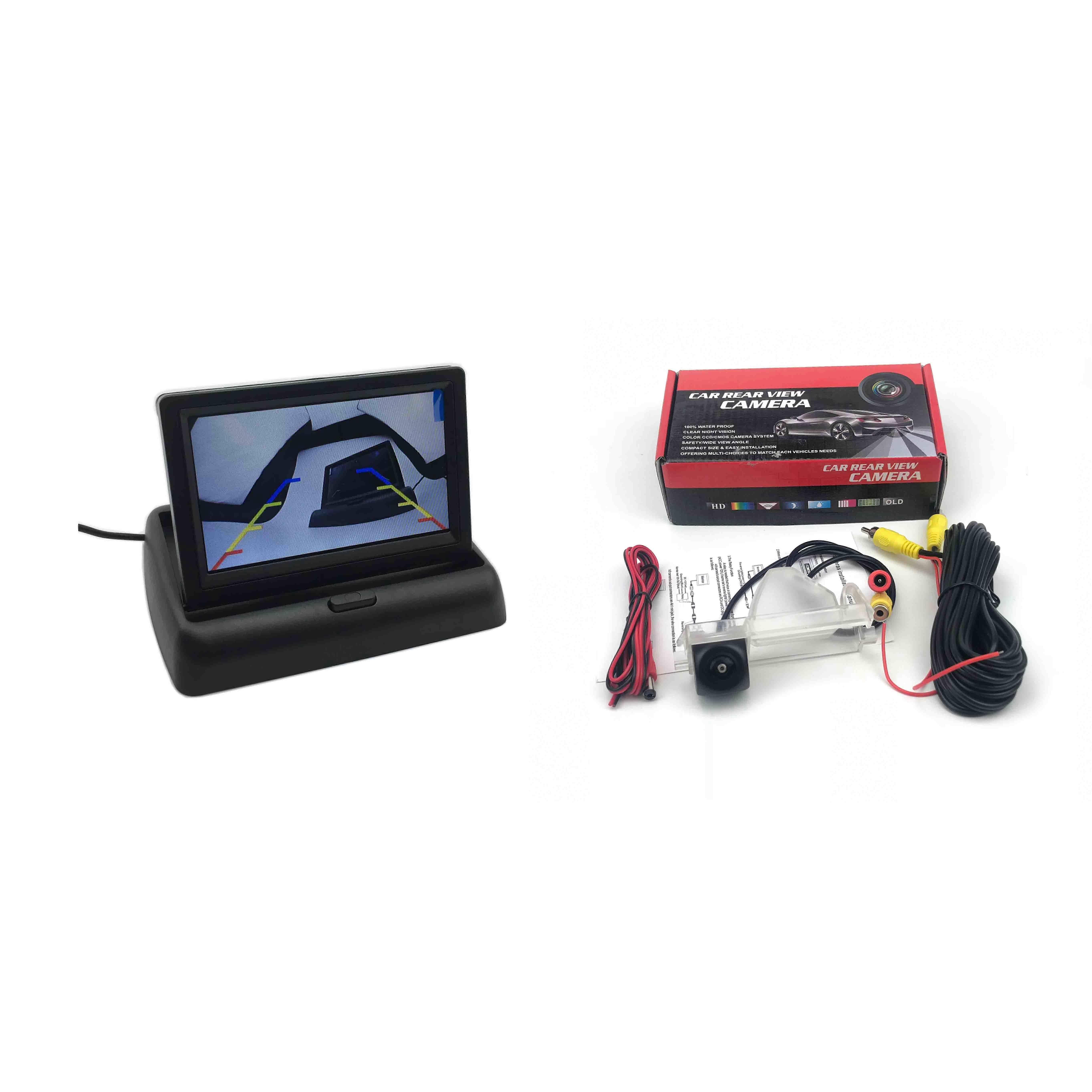 VKAUTO Fish Eye Rear View Camera For FAW V2 vizi V2 2012~2018 CCD HD Night Vision Reversing Backup Parking Camera Monitor