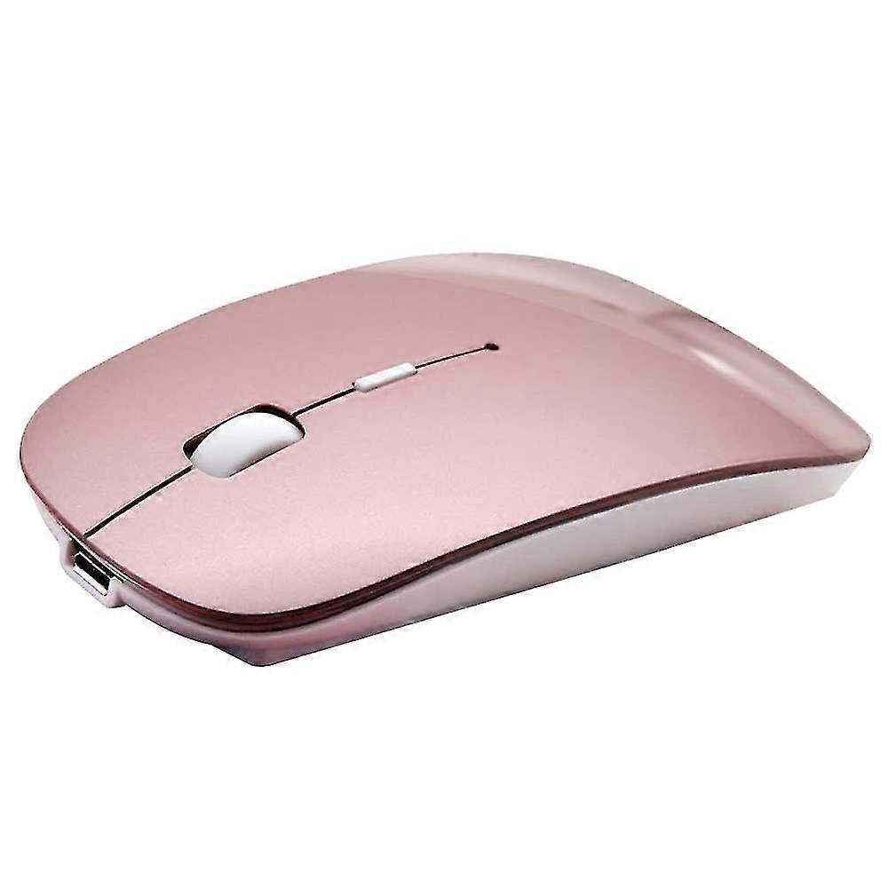 Wireless Mouse, Bluetooth Silent Rechargeable Mouse Ultra-thin Silent