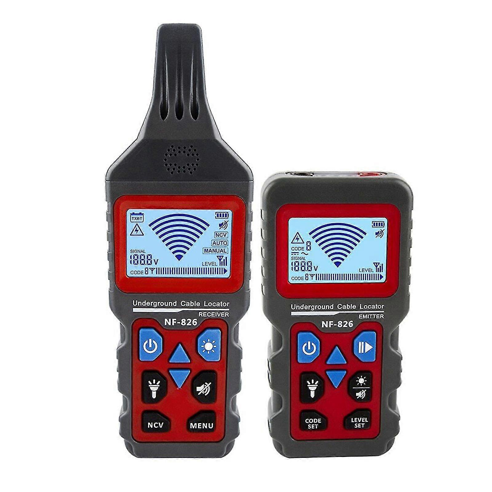 Nf-826 Underground Cable Tester Electrical Locator Wire Tracker Detection Wall