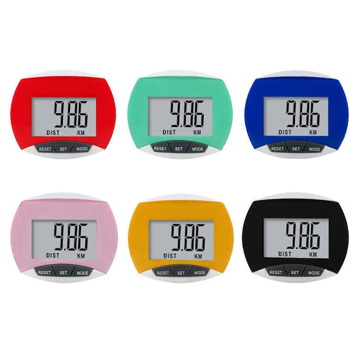 Running Pedometer High Clearly Sensitive Accurate Reading Clear Screen Count Steps Electronic Large