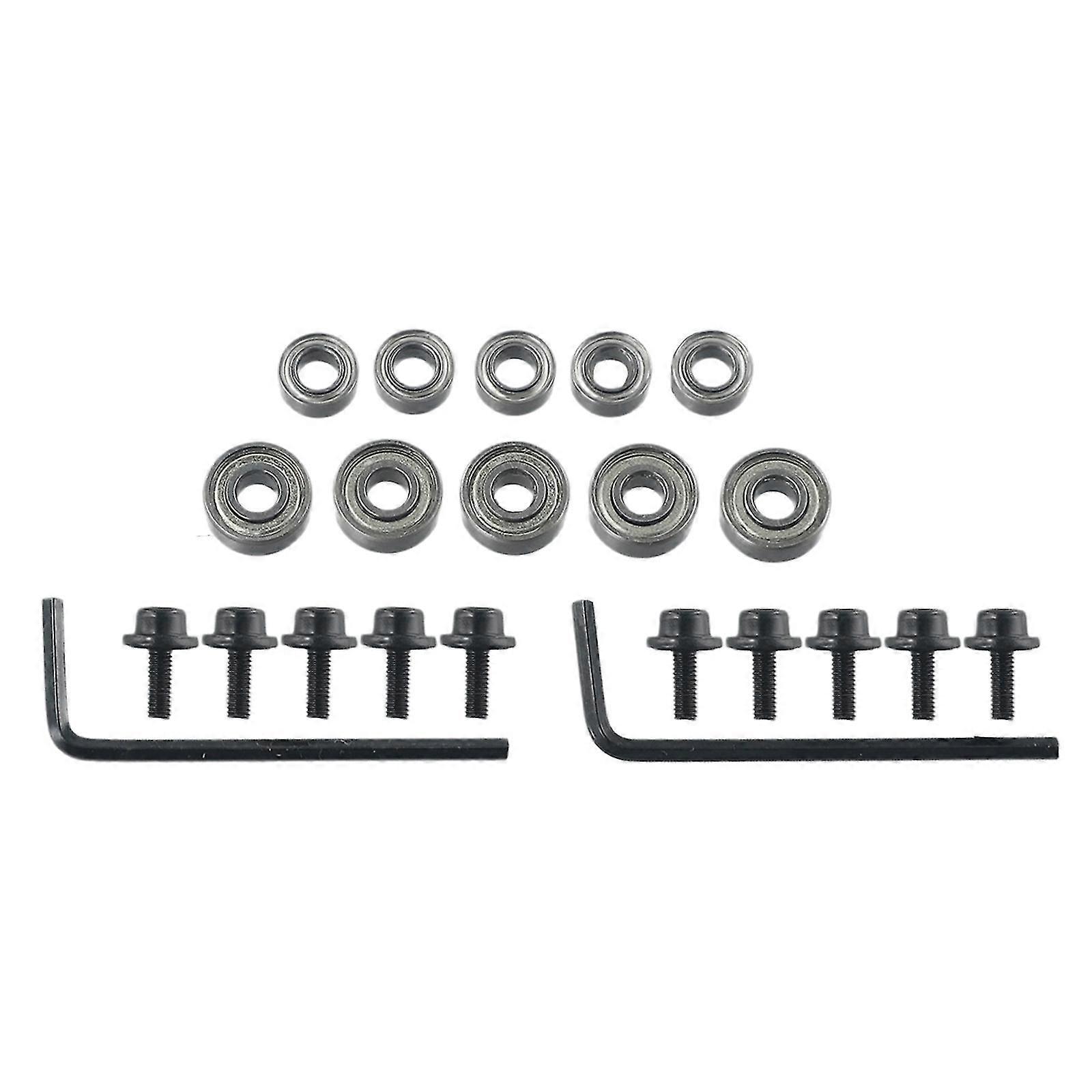 Router Bit Ball Bearings Guide Bearing Repairing Replacement For Wood Milling Cutter Hex Key Wrench High Quality QPA