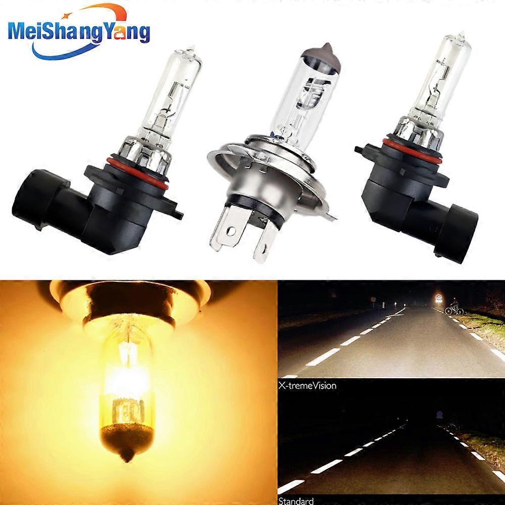 100W Car Headlight Super Bright Halogen light H1 H3 H4 H7 H8 H11 9005 HB3 9006 HB4 12V 55W 4300K Clear Fog Lights Driving light