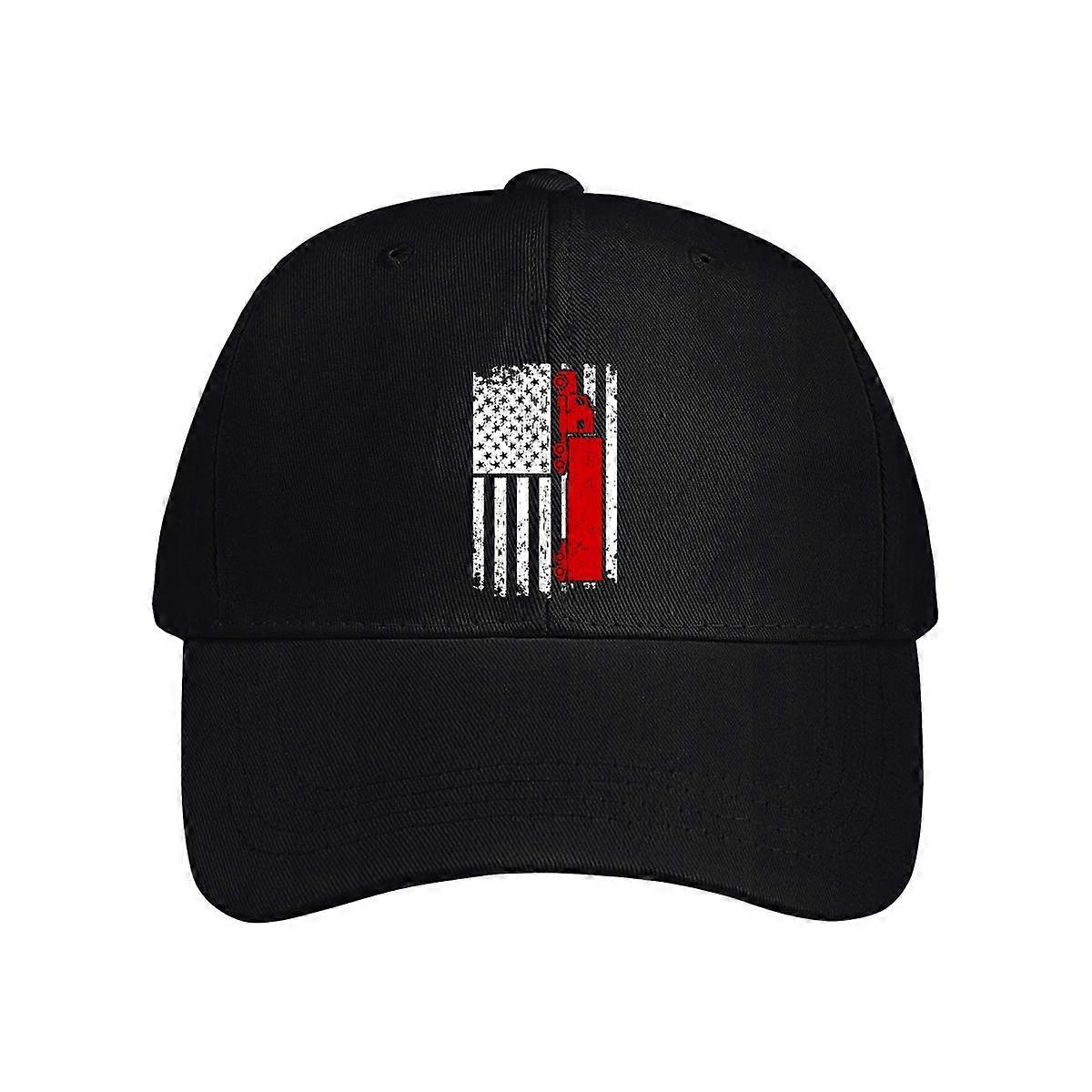 Truck American Flag Baseball Cap