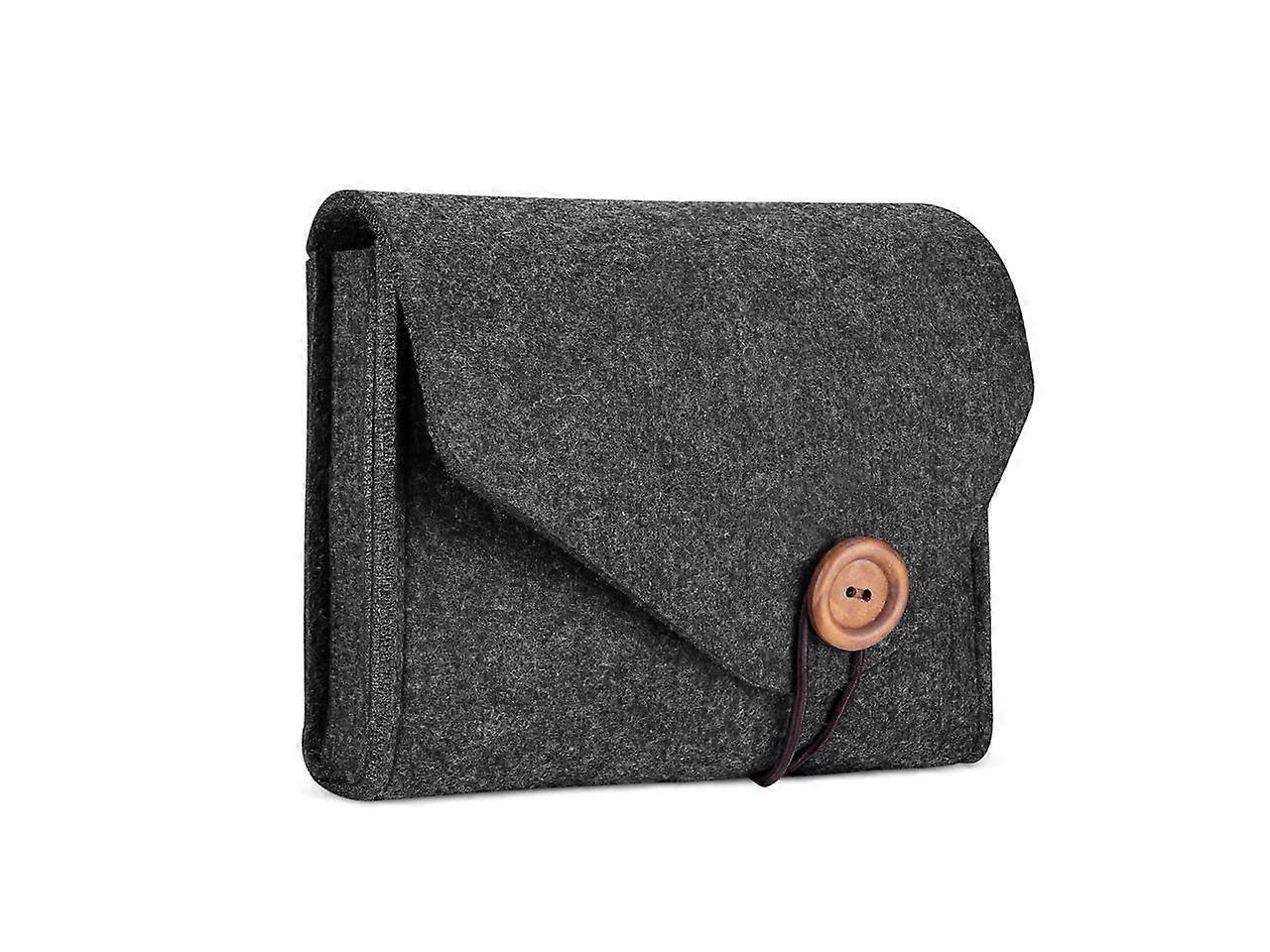 MacBook Power Adapter Case Storage Bag, Felt Portable Electronics Accessories Organizer Pouch for MacBook Pro Air Laptop Power Supply Magic Mouse Char