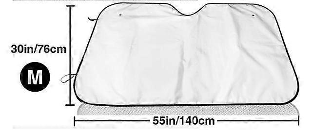 Flying by The Lake Summer Windshield Sunshade for Car Truck & SFolding Car Sun Shade for Front Window Auto Sun Visor Heat Protec