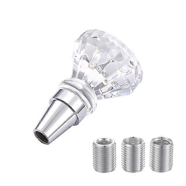 Car Interior Crystal Diamond Style Automatic Shift Knob Acrylic Manual Transmission Car Gear Stick Shifter Lever Shift Handle