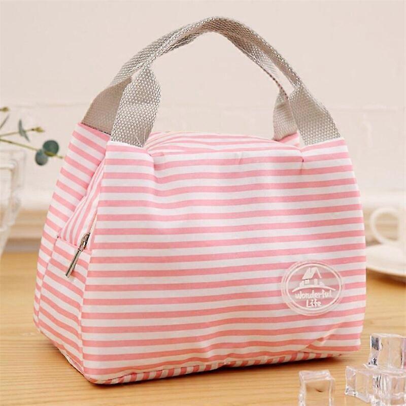 Portable Lunch Bag 2022 New Thermal Insulated Lunch Box Tote Cooler Bag Bento Pouch Lunch Container School Food Storage Bags Lunch Boxes & Totes