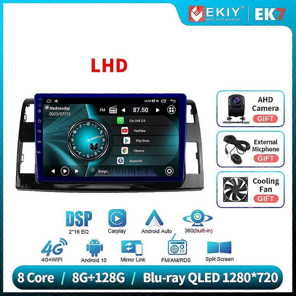 Android Auto Car Stereo For Toyota Previa XR50 3 III Estima 2006-2019 AI GPS Multimedia Video Player Carplay Autoradio