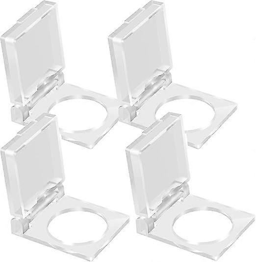 16mm 4pcs Plastic Push Button Switch Protection, Safety Button Cover(Transparent)