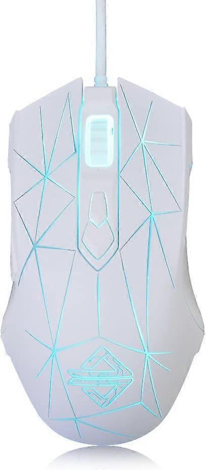 Other Home Automation Accessory AJ52 Watcher RGB Gaming Mouse, Programmable 7 Buttons, Ergonomic LED Backlit USB Gamer Mice Laptop PC, for Windows Mac