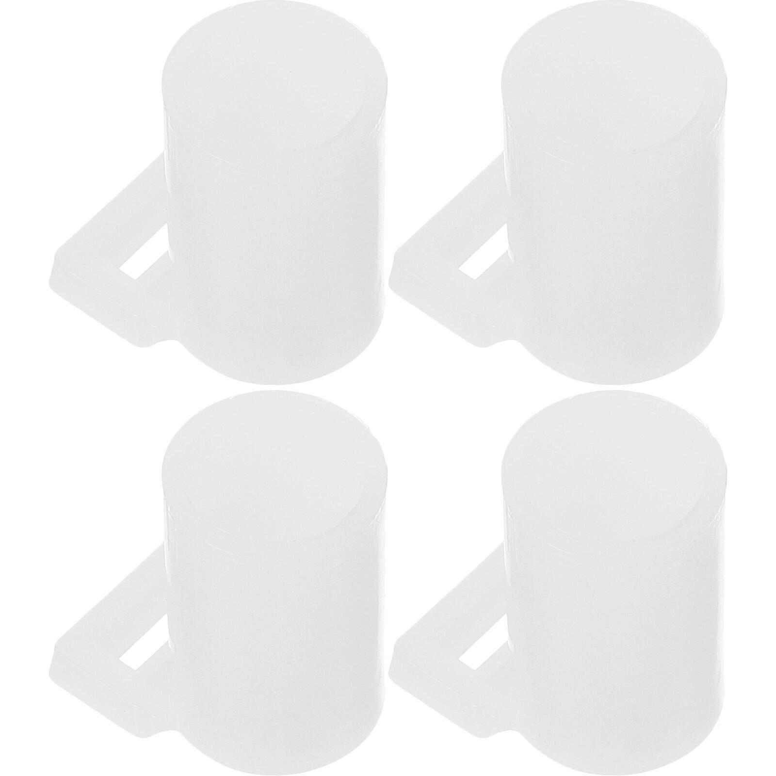 4Pcs Mosquito Netting Bracket Rod Foot Covers Mosquito Net Bracket Rod Tips Mosquito Netting Supplies
